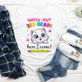 Watch Out 3rd Grade Here I Come Girls Cat Back To School Youth Long Sleeve Tee