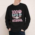 100 Days Of School Baseball 100th Day Of School Girls Youth Long Sleeve Tee