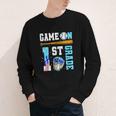 1st Grade Back To School Baseball Drip Ice Cream Game On Youth Long Sleeve Tee 1st Grade Back To School Baseball Drip Ice Cream Game On Youth Long Sleeve Tee