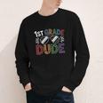 1st Grade Dude Sunglasses First Day Of Back To School Boys Youth Long Sleeve Tee 1st Grade Dude Sunglasses First Day Of Back To School Boys Youth Long Sleeve Tee