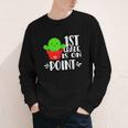 1st Grade Is On Point Cactus Back To School Youth Long Sleeve Tee
