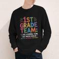1st Grade Team Like Normal But Cooler Back To School Youth Long Sleeve Tee