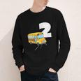 2nd Birthday School Bus Kids Back To School Themes Party Youth Long Sleeve Tee 2nd Birthday School Bus Kids Back To School Themes Party Youth Long Sleeve Tee