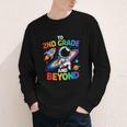 2nd Grade And Beyond Second Grade Astronaut Back To School Youth Long Sleeve Tee