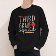 3rd Grade Squad Tshirt Third Grade Back To School Youth Long Sleeve Tee