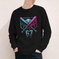 67 Baseball Drip Six Seven Gen Alpha Slag Youth Long Sleeve Tee