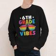 6th Grade Back To School Sunglasses Vibes Retro First Day Youth Long Sleeve Tee 6th Grade Back To School Sunglasses Vibes Retro First Day Youth Long Sleeve Tee