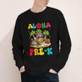 Aloha Pre-K Pineapple Hawaii Back To School Kids Girls Youth Long Sleeve Tee