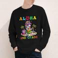 Aloha Second Grade Unicorn Hawaii Back To School Kids Girl Youth Long Sleeve Tee