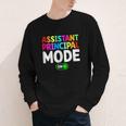 Assistant Principal Mode On Back To School Vice Principals Youth Long Sleeve Tee Assistant Principal Mode On Back To School Vice Principals Youth Long Sleeve Tee