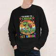 Back To School 1St Grade Boys I'm Ready To Crush Dinosaur Youth Long Sleeve Tee Back To School 1St Grade Boys I'm Ready To Crush Dinosaur Youth Long Sleeve Tee
