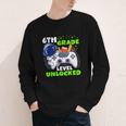 Back To School 6th Grade Level Unlocked Gamer Boys Kids Youth Long Sleeve Tee