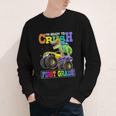 Back To School Boy Dinosaur I'm Ready To Crush First Grade Youth Long Sleeve Tee Back To School Boy Dinosaur I'm Ready To Crush First Grade Youth Long Sleeve Tee