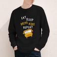 Back To School Bus Driver Appreciation Thank You Quote Youth Long Sleeve Tee