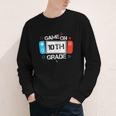 Back To School Game On 10th Grade Gamer Kids Boys Girl Youth Long Sleeve Tee Back To School Game On 10th Grade Gamer Kids Boys Girl Youth Long Sleeve Tee