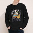 Back To School Goat School Bus 100 Days Of School Youth Long Sleeve Tee Back To School Goat School Bus 100 Days Of School Youth Long Sleeve Tee