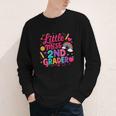 Back To School Little Miss 2nd Grader Rainbow Girl Youth Long Sleeve Tee