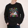 Back To School Lunch Lady First Day Of School Lunch Lady Youth Long Sleeve Tee