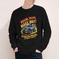 Back To School Preschool Pre-K Monster Truck First Day Boys Youth Long Sleeve Tee