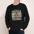 Back To School Ready To Tackle Preschool Football Theme Youth Long Sleeve Tee Back To School Ready To Tackle Preschool Football Theme Youth Long Sleeve Tee