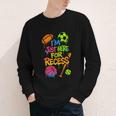 Back To School Sports Basketball Football Recess Youth Long Sleeve Tee Back To School Sports Basketball Football Recess Youth Long Sleeve Tee