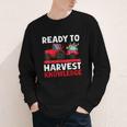 Back To School Tractor Farmer Boys First Day Of School Kids Youth Long Sleeve Tee Back To School Tractor Farmer Boys First Day Of School Kids Youth Long Sleeve Tee