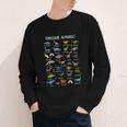 Back To School Types Of Dinosaurs Alphabet Identification Youth Long Sleeve Tee Back To School Types Of Dinosaurs Alphabet Identification Youth Long Sleeve Tee