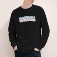 Baseball Bubble Letter Youth Long Sleeve Tee