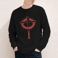 Baseball Cross Bats Pitcher Jesus Faith Youth Long Sleeve Tee Baseball Cross Bats Pitcher Jesus Faith Youth Long Sleeve Tee