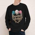 Baseball Drip Icecream Youth Long Sleeve Tee Baseball Drip Icecream Youth Long Sleeve Tee