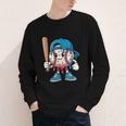 Baseball Drippy Style Apparel For Boys Youth Cool Baseball Youth Long Sleeve Tee
