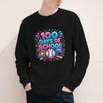 Baseball Ice Cream Drip 100 Days Of School Student Teacher Youth Long Sleeve Tee Baseball Ice Cream Drip 100 Days Of School Student Teacher Youth Long Sleeve Tee