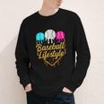 Baseball Lifestyle Baseball Drip Icecream Youth Long Sleeve Tee Baseball Lifestyle Baseball Drip Icecream Youth Long Sleeve Tee
