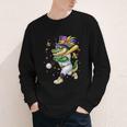 Baseball Player Mardi Gras Alligator Carnival Costume Beads Youth Long Sleeve Tee Baseball Player Mardi Gras Alligator Carnival Costume Beads Youth Long Sleeve Tee