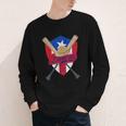 Boricua Puerto Rico Baseball Coqui Frog Pava Hat Fan Youth Long Sleeve Tee Boricua Puerto Rico Baseball Coqui Frog Pava Hat Fan Youth Long Sleeve Tee