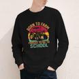 Born To Farm Forced To Go To School Back To School Tractor Youth Long Sleeve Tee Born To Farm Forced To Go To School Back To School Tractor Youth Long Sleeve Tee