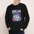 Bruh 67 Baseball Drip Boys Kids Six Seven Meme 6-7 Dripping Youth Long Sleeve Tee