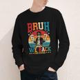Bruh We Back High School Boy Back To School 6 7 Meme Youth Long Sleeve Tee Bruh We Back High School Boy Back To School 6 7 Meme Youth Long Sleeve Tee