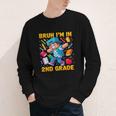 Bruh I'm In 2nd Grade Dabbing Boys Kids Gamer Back To School Youth Long Sleeve Tee Bruh I'm In 2nd Grade Dabbing Boys Kids Gamer Back To School Youth Long Sleeve Tee
