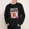 Bruh I'm 8 Baseball 8th Birthday Sports 8 Year Old Boy Youth Long Sleeve Tee Bruh I'm 8 Baseball 8th Birthday Sports 8 Year Old Boy Youth Long Sleeve Tee