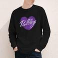 Bulldogs Heart Back To School Spirit P Youth Long Sleeve Tee Bulldogs Heart Back To School Spirit P Youth Long Sleeve Tee