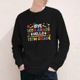 Bye 10th Grade Hello 11th Grade Back To School Kids Boys Youth Long Sleeve Tee Bye 10th Grade Hello 11th Grade Back To School Kids Boys Youth Long Sleeve Tee