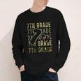 Camo Team Squad 7th Grade Back To School Kids Boys Youth Long Sleeve Tee Camo Team Squad 7th Grade Back To School Kids Boys Youth Long Sleeve Tee