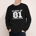Class Of 1981 44 Years Later Reunions SQUAD Back To School Youth Long Sleeve Tee