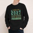 Class Of 2027 Countdown In Progress Fun Back To School Retro Youth Long Sleeve Tee Class Of 2027 Countdown In Progress Fun Back To School Retro Youth Long Sleeve Tee