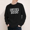 Class Of 2030 Back To School Graduation Senior Youth Long Sleeve Tee