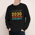 Class Of 2030 Countdown In Progress Fun Back To School Retro Youth Long Sleeve Tee Class Of 2030 Countdown In Progress Fun Back To School Retro Youth Long Sleeve Tee
