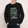 Class 2033 Gaming 6th Grade Level Unlocked Back To School Youth Long Sleeve Tee