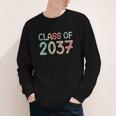 Class Of 2037 Grow With Me Kindergarten Back To School Youth Long Sleeve Tee