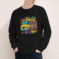 Colorful School Bus Driver Back To School Men Women Kids Youth Long Sleeve Tee Colorful School Bus Driver Back To School Men Women Kids Youth Long Sleeve Tee